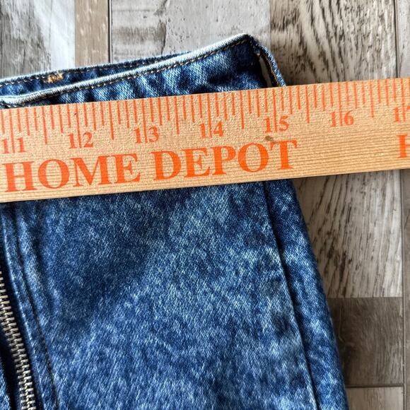 Wrangler Fender Bootcut Jeans 28x32 Double Fly Zipper Pocketless Destressed NEW - Picture 10 of 12